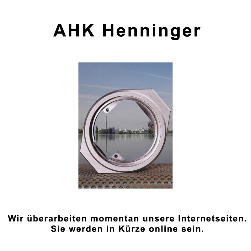 AHK Henninger - Wir überarbeiten momentan unsere Internetseiten. Sie werden in Kürze online sein.